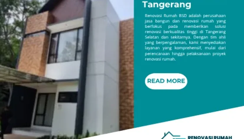 Jasa Kontraktor Rumah Tangerang