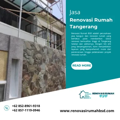 Jasa Renovasi Rumah Tangerang