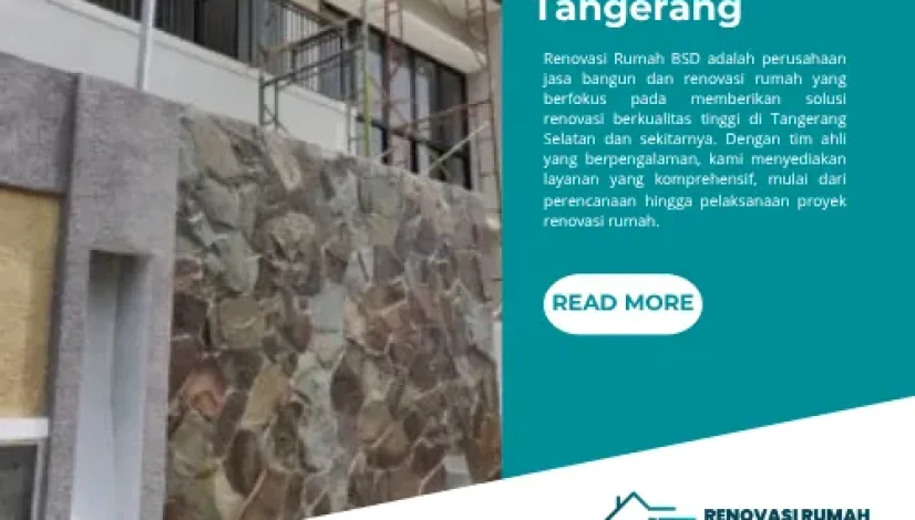 Jasa Renovasi Rumah Tangerang