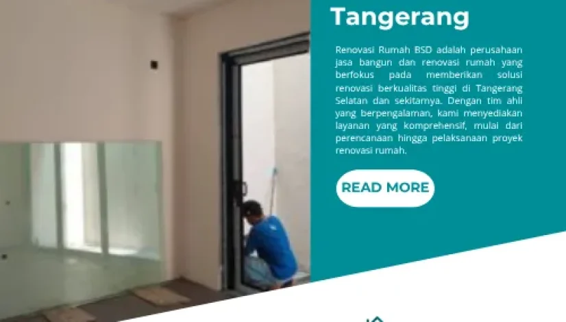 Jasa Renovasi Terdekat Tangerang
