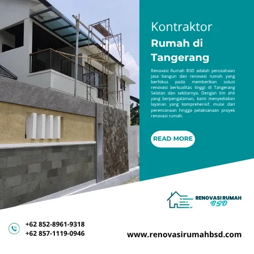 Kontraktor Rumah di Tangerang