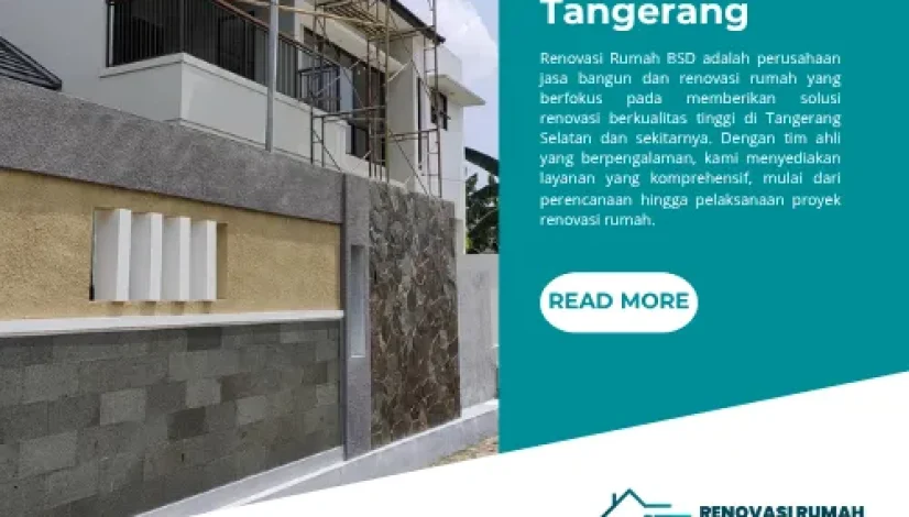 Kontraktor Rumah di Tangerang