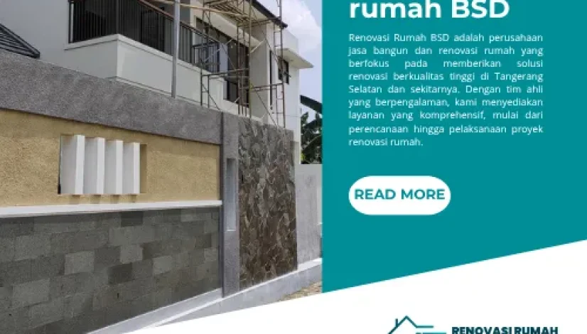 Jasa kontraktor rumah BSD