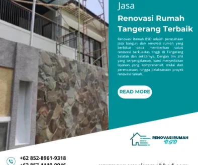 Jasa Renovasi Rumah Tangerang Terbaik