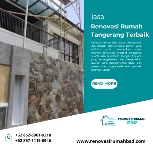 Jasa Renovasi Rumah Tangerang Terbaik