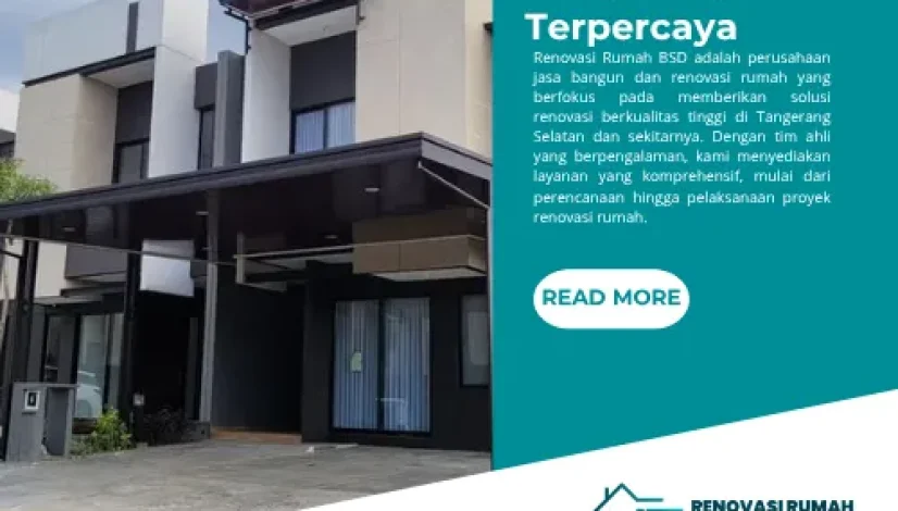 Jasa Renovasi Terdekat Tangerang Terpercaya