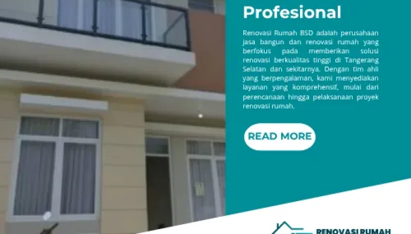 Jasa Bangun Rumah Tangerang Profesional