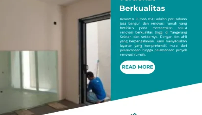 Jasa Renovasi Terdekat Tangerang Berkualitas